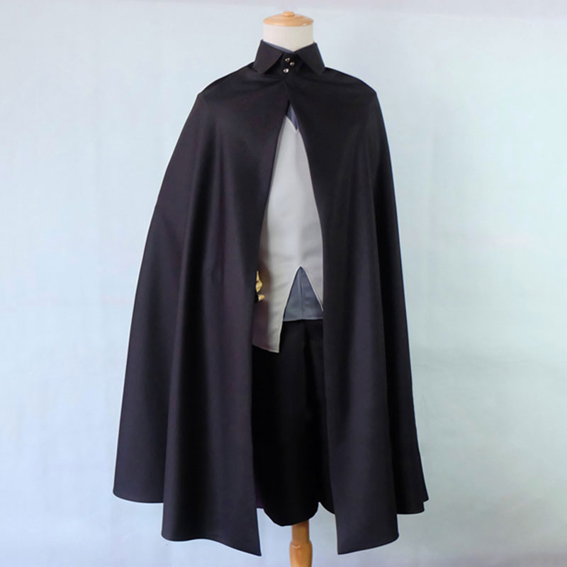 NARUTO-ナルト-　NARUTO　うちはサスケ　メンズ　制服　コスプレ衣装　コスチューム　スーツ　マント付き