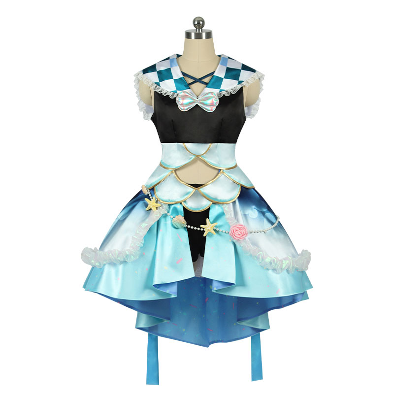 にじさんじEN　Finan Ryugu フィナーナ?竜宮　コスプレ衣装　Vtuber　バーチャル　コスプレ用　ロリータ　アイドル　かわいい