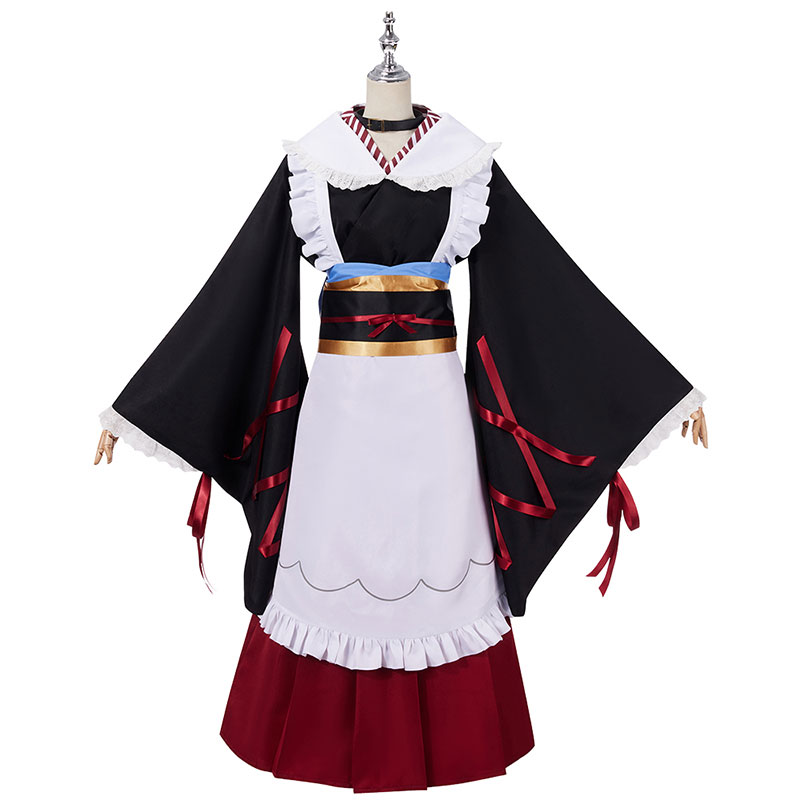 にじさんじ　戌亥とこ　コスプレ衣装　Vtuber　コスチューム　メイド服　和風　変装