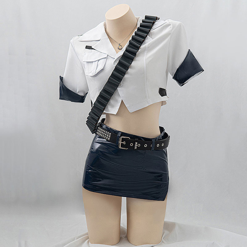 パンティ&ストッキングwithガーターベルト　アナーキー・パンティ　コスプレ衣装　セクシー　警察官　スーツ　衣装セット　コスチューム