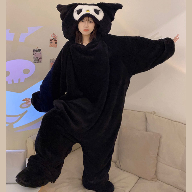 サンリオ　クルミ　着ぐるみ　ルームウエアー　クロミちゃん　可愛い　パジャマ