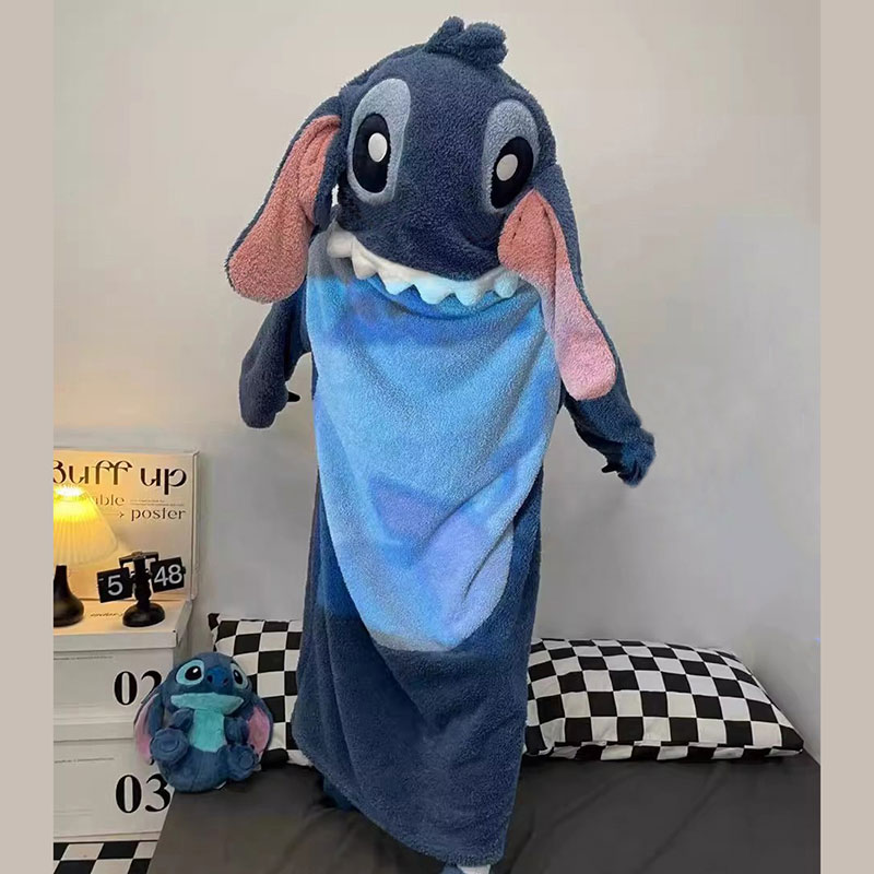 リロ＆スティッチ　スティッチ　デイズニー　プレゼント　冬ルームウエアー　カワイイ風　パジャマ