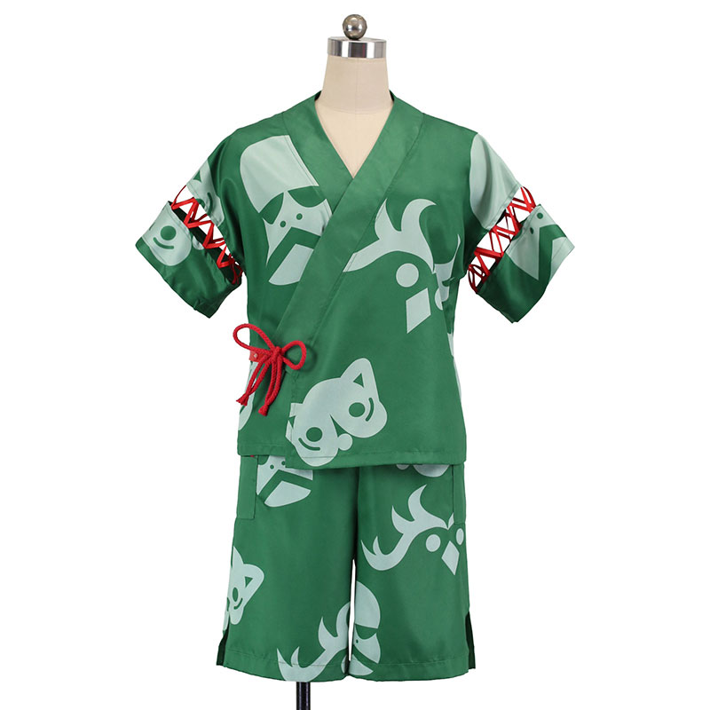ポケモンSV　ゼロの秘宝　碧の仮面　コスプレ衣装　おまつりじんべい　うぐいす　ポケモンシリーズ　仮装　コスプレ