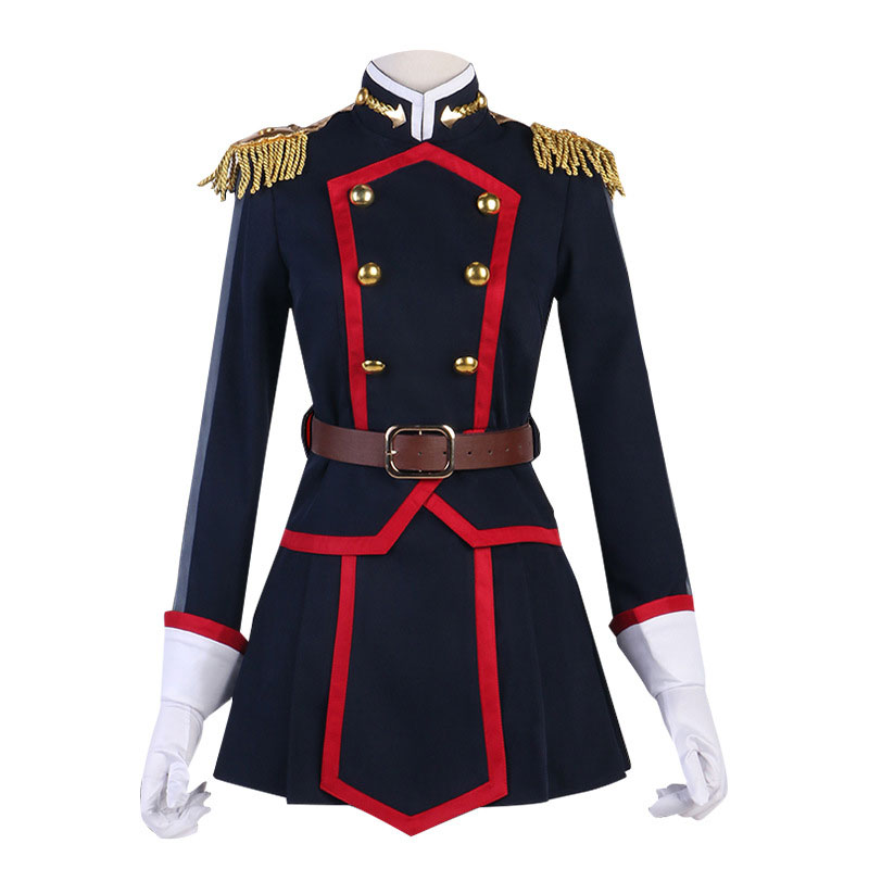 魔都精兵のスレイブ　羽前京香　コスプレ衣装　魔防隊　七番組制服　ブラック　軍服風　カッコイイ