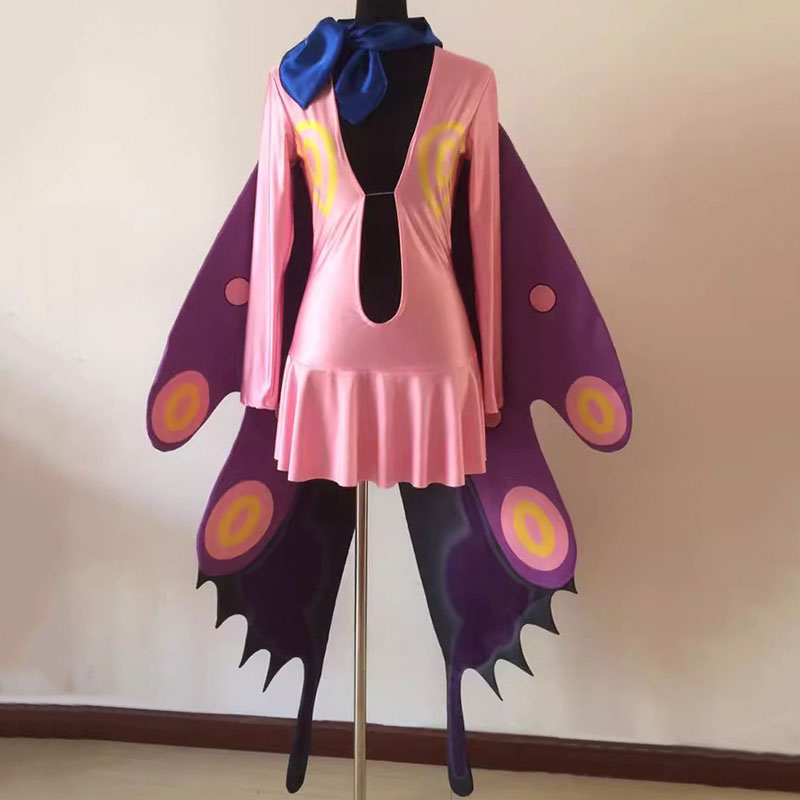 ONE PIECE　ヴィンスモーク・レイジュ　コスプレ衣装　ポイズンピンク　仮装　オーダーメイド　変装　ワンピ