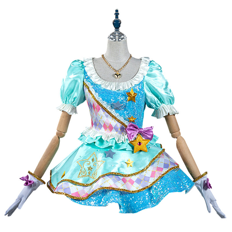 アイカツスターズ! 　白鳥ひめ　コスプレ衣装　アイドル　舞台衣装　アイカツ!　変装　仮装