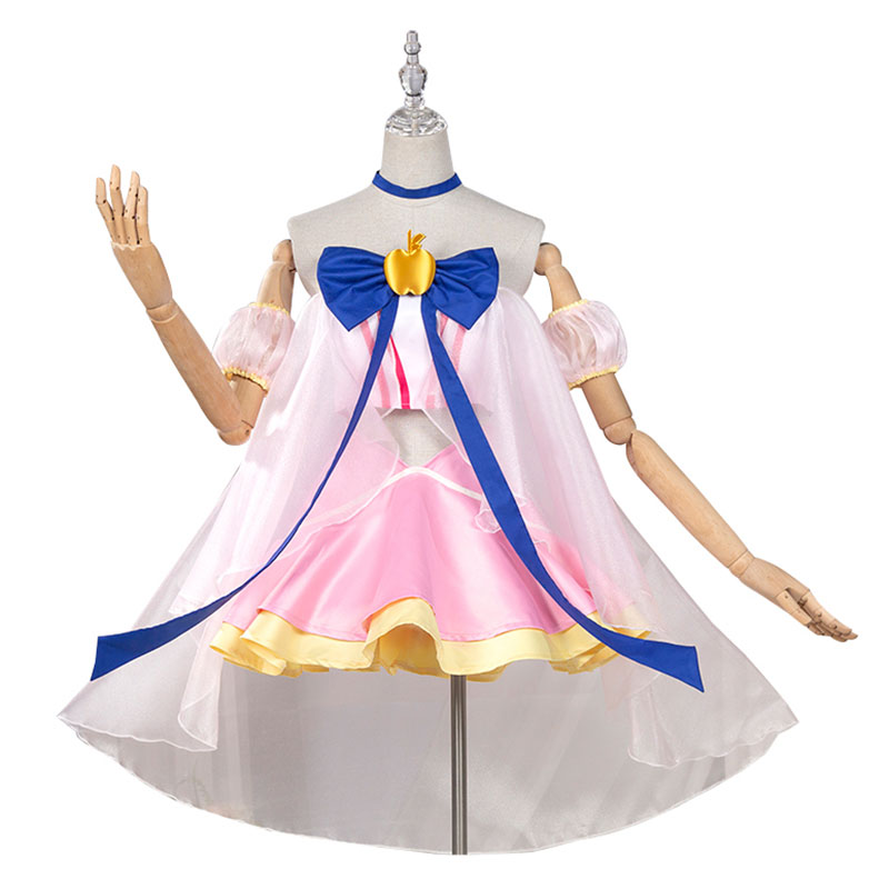 リルぷりっ　雪森りんご　コスプレ衣装　コスチューム　かわいい　アイドル　スカート　ロリータ風