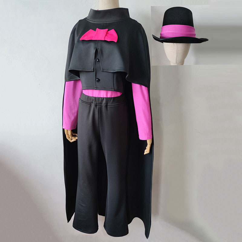 Brawl Stars　モーティス　コスプレ衣装　ブロスタ　ハロウィン　コウモリ　ブラック　ゲーム