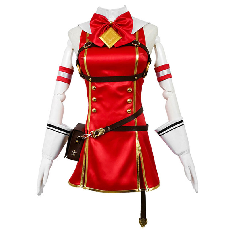 ウマ娘 プリティーダービー　ゴールドシップ　コスプレ衣装　レッドストライフ　勝負服　ゴルシ　ゲーム　コスチューム