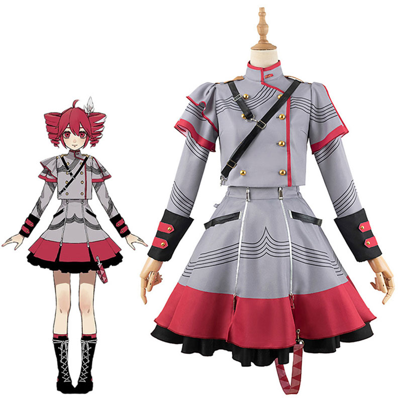 重音テト　コスプレ衣装　仮装　制服風　変装　コスチューム　かわいい　長袖