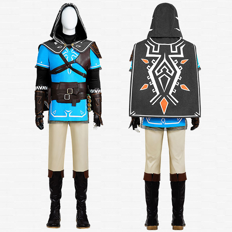 ゼルダの伝説　リンク　コスプレ衣装　BoTW　仮装　ティアキン　コスチューム　ゲーム