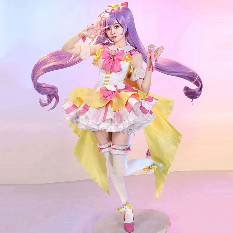 プリパラ　真中らぁら　コスプレ衣装　アイドル衣装　カワイイ風　変装　仮装　コスチューム