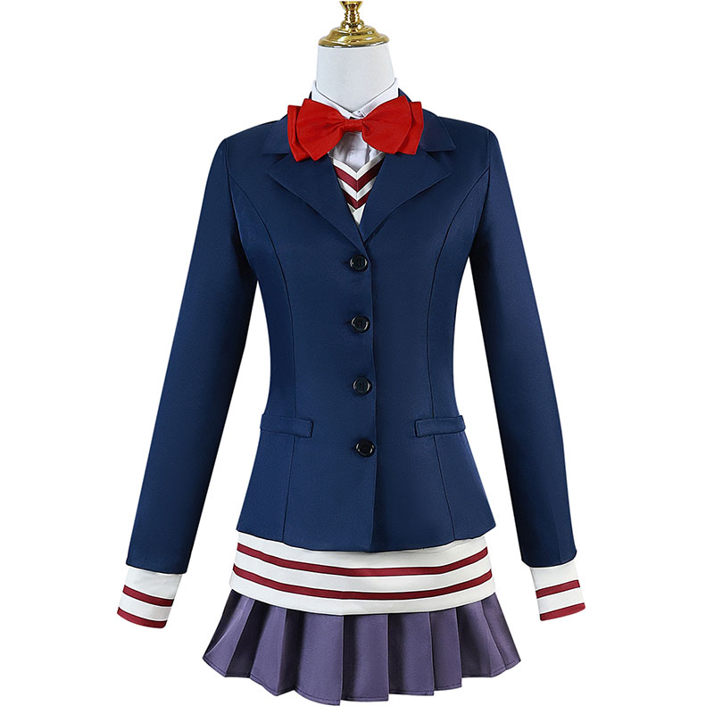 ダンダダン 白鳥愛羅 アイラ しらとり あいら あいら コスプレ衣装 学園服 かわいい ボン結び スカート