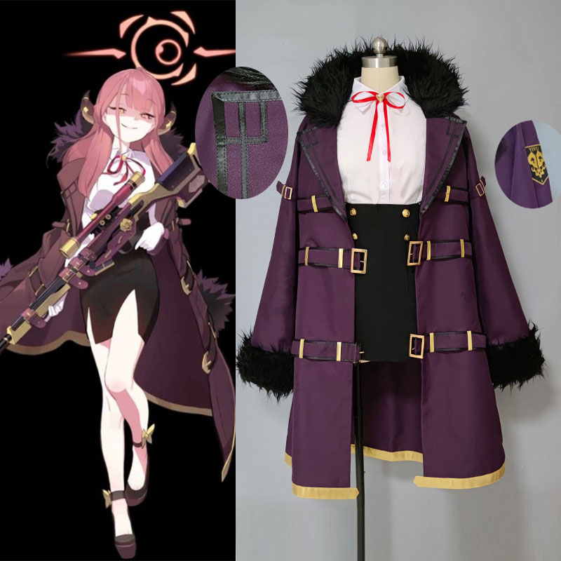 ブルーアーカイブ 陸八魔アル りくはちまアル コスプレ衣装 オーダーメイド かわいい 制服 スカート