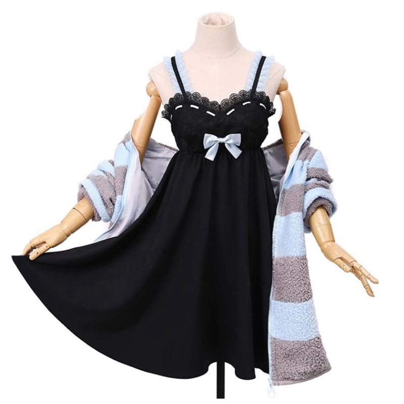 Re:ゼロから始める異世界生活 レム REM コスプレ衣装 セクシー かわいい 部屋着 ワンピース