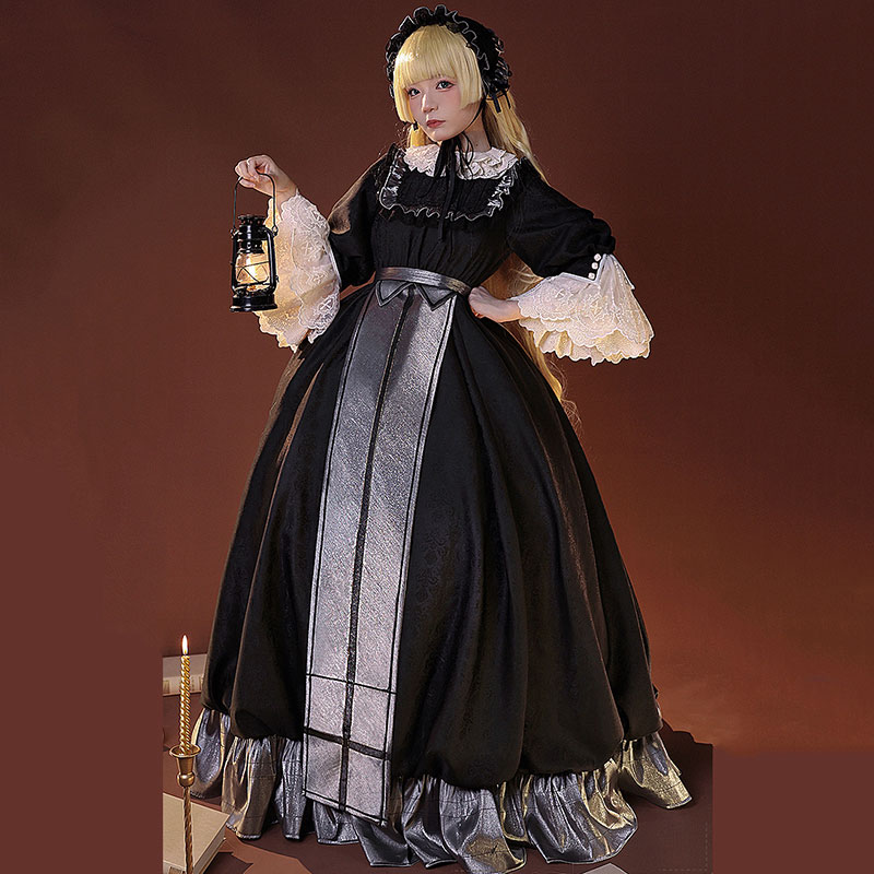 ゴシック　ヴィクトリカ　コスプレ衣装　コスチューム　かわいい　変装　アンティークドレス