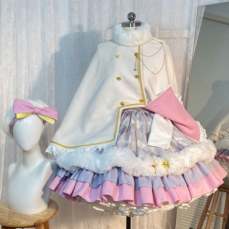 アイカツ!  星宮いちご コスプレ衣装 二次元 コスチューム かわいい スカート