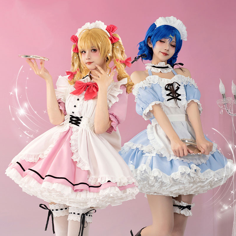 マーメイドメロディーぴちぴちピッチ 七海るちあ Hanon Hosho コスプレ衣装 スカート ピンク かわいい コスチューム