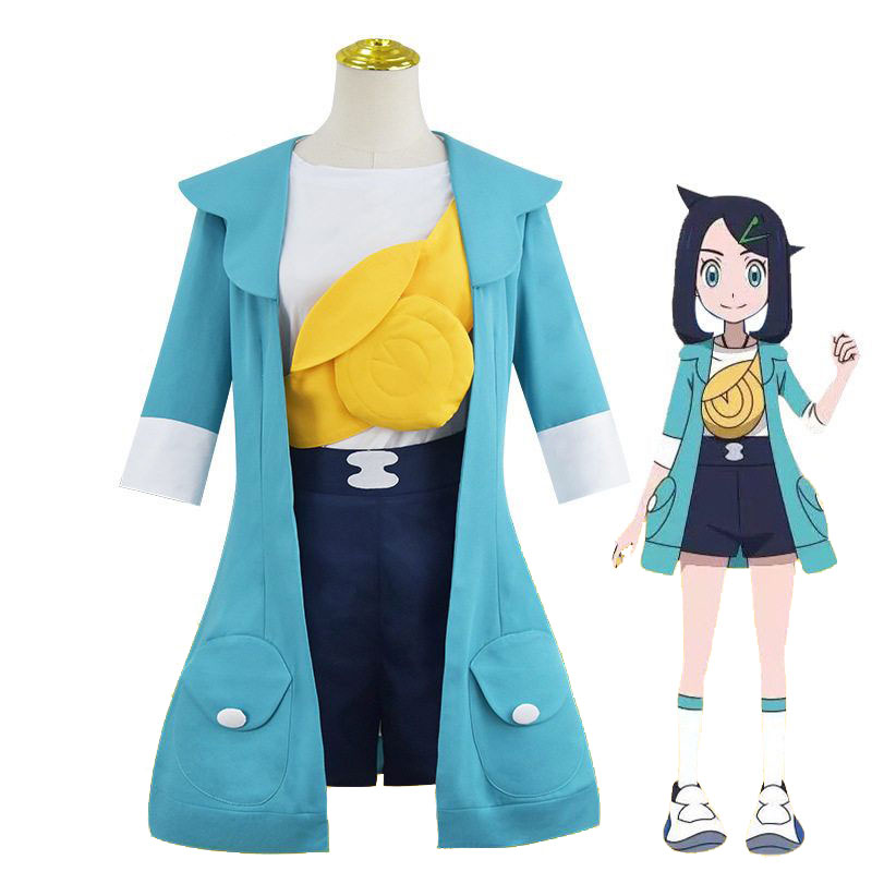 ポケットモンスターシリーズ リコ コスプレ衣装 半ズボン かわいい オーダーメイド コスチューム