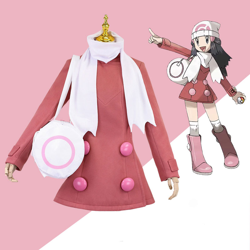 ポケットモンスター ダイヤモンド?パール リコ コスプレ衣装 冬コート かわいい オーダーメイド コスチューム