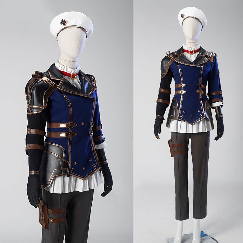 League of Legends Arcane Kaitrin コスプレ衣装 撮影 軽装 変装 かっこいい