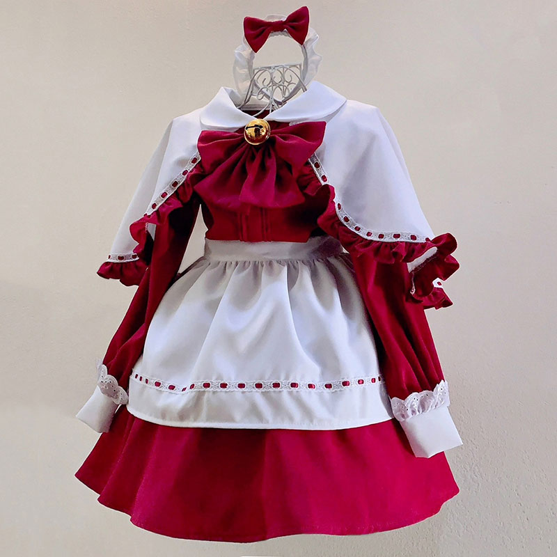 クリスマスメイド服 可愛い 撮影 変装 コスチューム