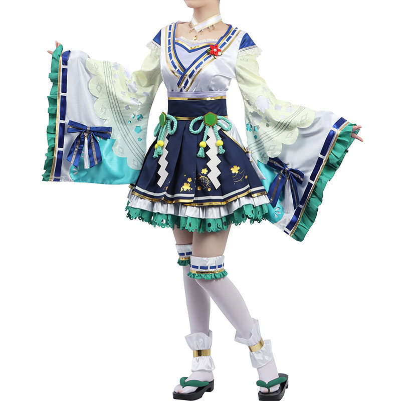ウマ娘 プリティーダービー サトノダイヤモンド コスプレ衣装 巫女服 オーダーメイド かわいい