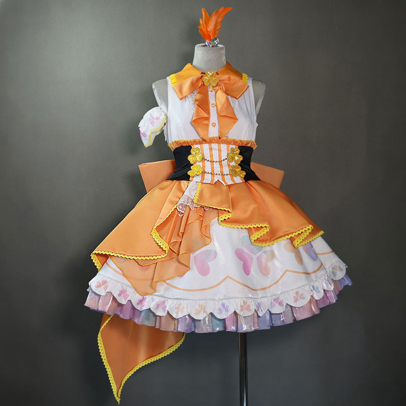 プロジェクトセカイ カラフルステージ!  花里みのり コスプレ衣装 撮影 コスチューム ロリータ 可愛い風