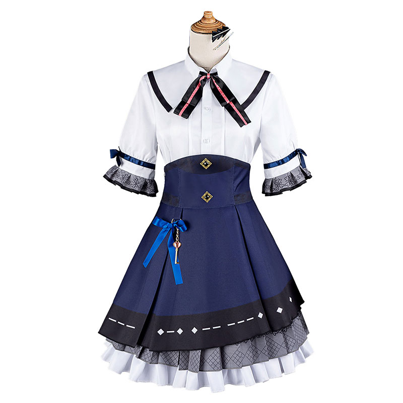 プロジェクトセカイ カラフルステージ!  桐谷遥 コスプレ衣装 撮影 コスチューム 肩出しのワンピース かわいい