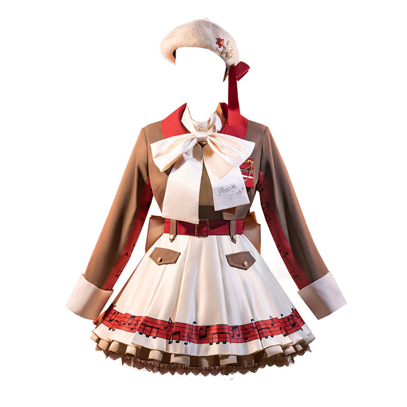 バンドリ！戸山香澄 とやまかすみ コスプレ衣装 コスチューム スカート かわいい 撮影