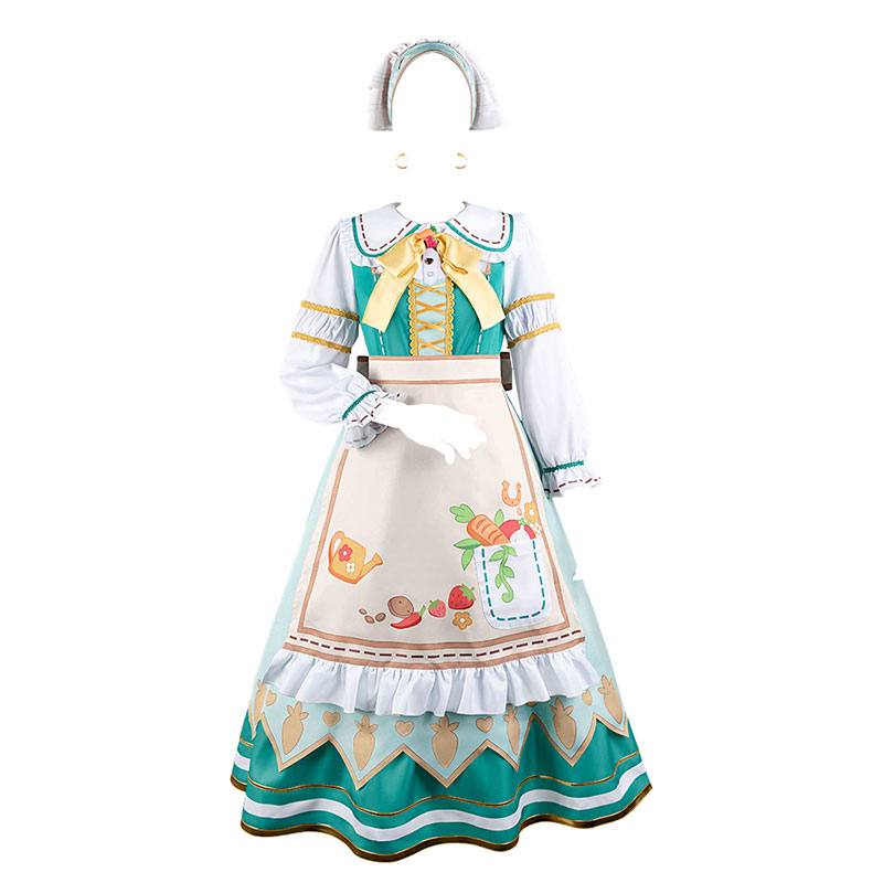 ウマ娘 プリティーダービー Pretty Derby ライスシャワー コスプレ衣装 かわいい 撮影 スカート コスチューム