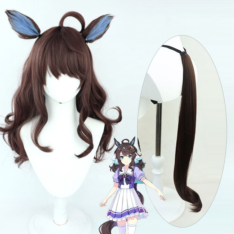 ウマ娘 プリティーダービー Pretty Derby デアリングタクト Daring Tact コスプレかつら かわいい耳 撮影 かわいい