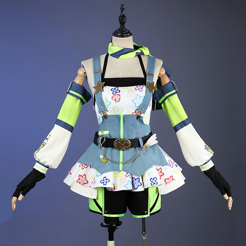ラブライブ! LoveLive! μ's Muse クレヨン編 覚醒後 小泉花陽 こいずみはなよ コスプレ衣装 スカート 撮影 コスチューム ロリータ かわいい