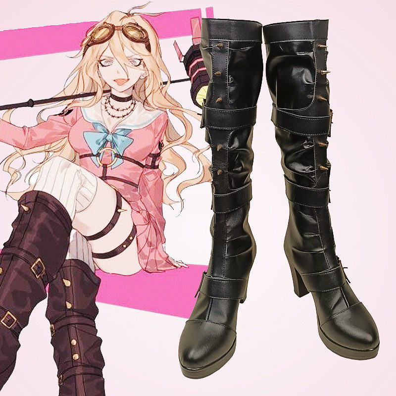 ニュー ダンガンロンパV3 みんなのコロシアイ新学期 入間美兎 いるま みう コスプレ靴 オーダーメイド 撮影 かわいい