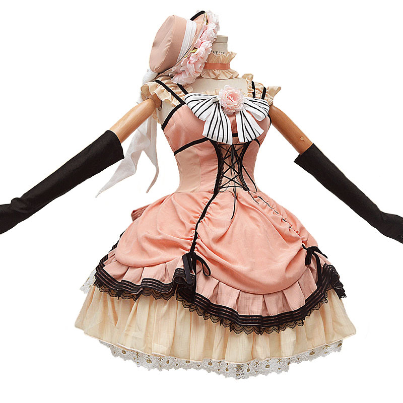 黒執事 シエル·ファントムハイヴ コスプレ衣装 女スーツ コスチューム かわいい ドレス