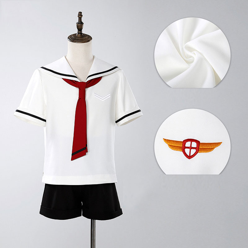 カードキャプターさくら 李小狼 リシャオラン 友枝小学校男子制服 夏服 コスプレ衣装★アニメ変装★仮装 コスプレ衣装 かっこいい 撮影 夏の制服 コスチューム