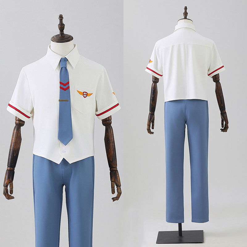 カードキャプターさくら 李小狼 リシャオラン コスプレ衣装 かっこいい 撮影 制服 コスチューム