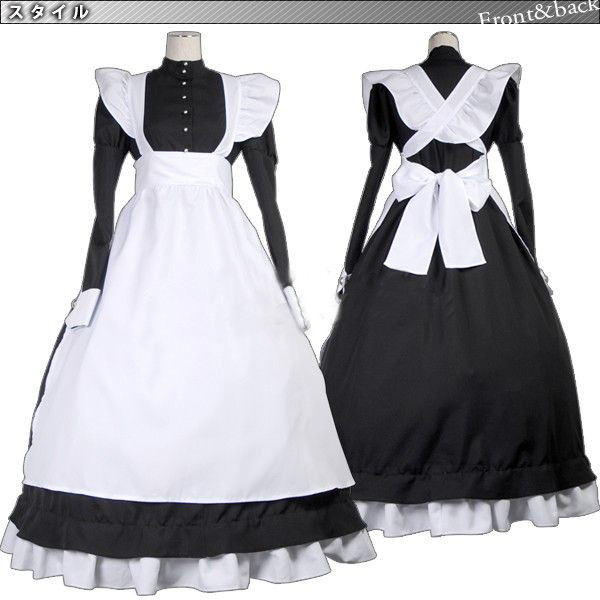 ブラック•ラグーンロベルタメイド服コスプレ衣装 