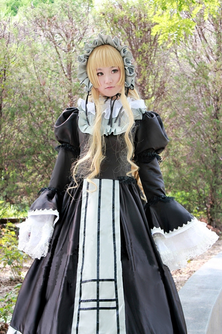 プリンセス メイドドレス コスプレ メイド服 コスチューム