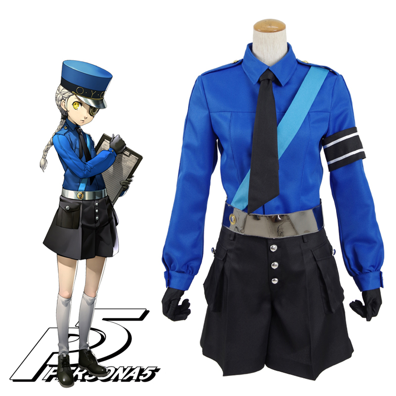 Persona5　ペルソナ5 カロリーヌ ジュスティーヌ 双子の少女 制服　帽子付　コスプレ衣装