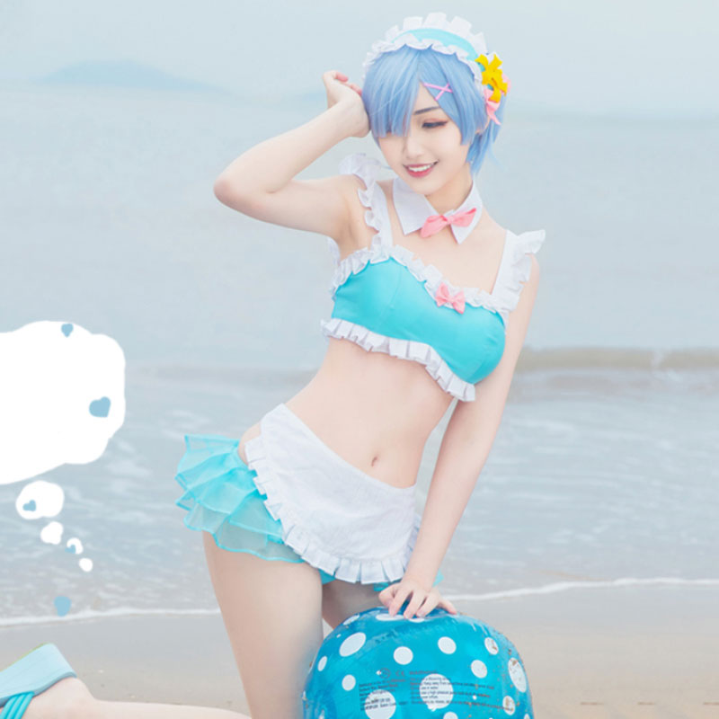 Re：ゼロから始める異世界生活　レム　コスプレ衣装　水着
